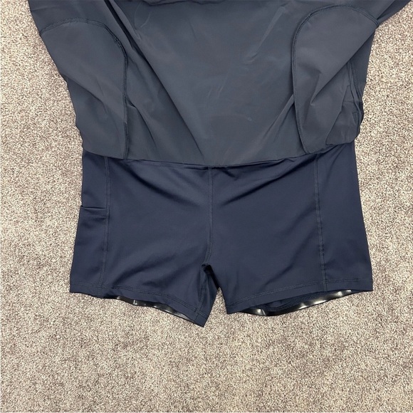 Puma Women's Love Golf Skort Size L Navy Power Shape UPF 50+ Stretch NWT $75 - Picture 4 of 16